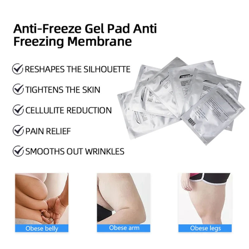 Factory Price Whole Sale Anti Freeze Freeze Fat Pad Cryo Lipolysis Slimming Criolipolise Anti-Cooling Size 28*30 Cm 100 Pcs