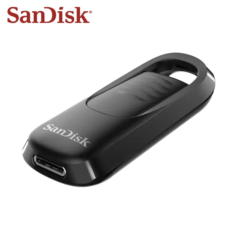 SanDisk USB 3.2 Gen 1 USB Flash Drive 64GB CZ480 Type C Pendrive Read Speed Up To 400MB/s 128GB 256GB Ultra Slider Memory Stick