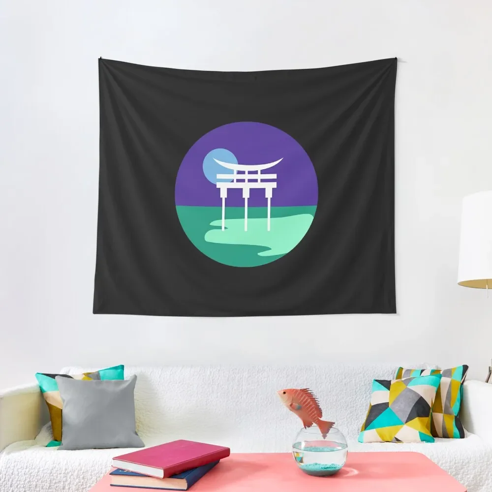 Japanese Torii Gate Landscape Vincian mlm. Gay Male Pride Tapestry Room Decoration Korean Style Decor For Bedroom Tapestry