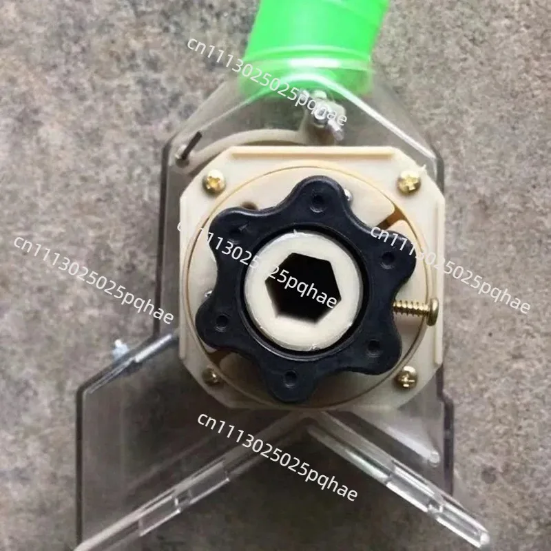 Hand-Adjustable Material Box with Handle Adjustment Box Seeder Feeder Accessories Feeder Accessories Fertilizer Accessories