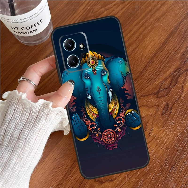 Ganesh Elephant God Case For Xiaomi Redmi Note 11 10 8 9 12 Pro Plus Note 12S 10S 11S 9A 10A 9C 10C 12C Cover