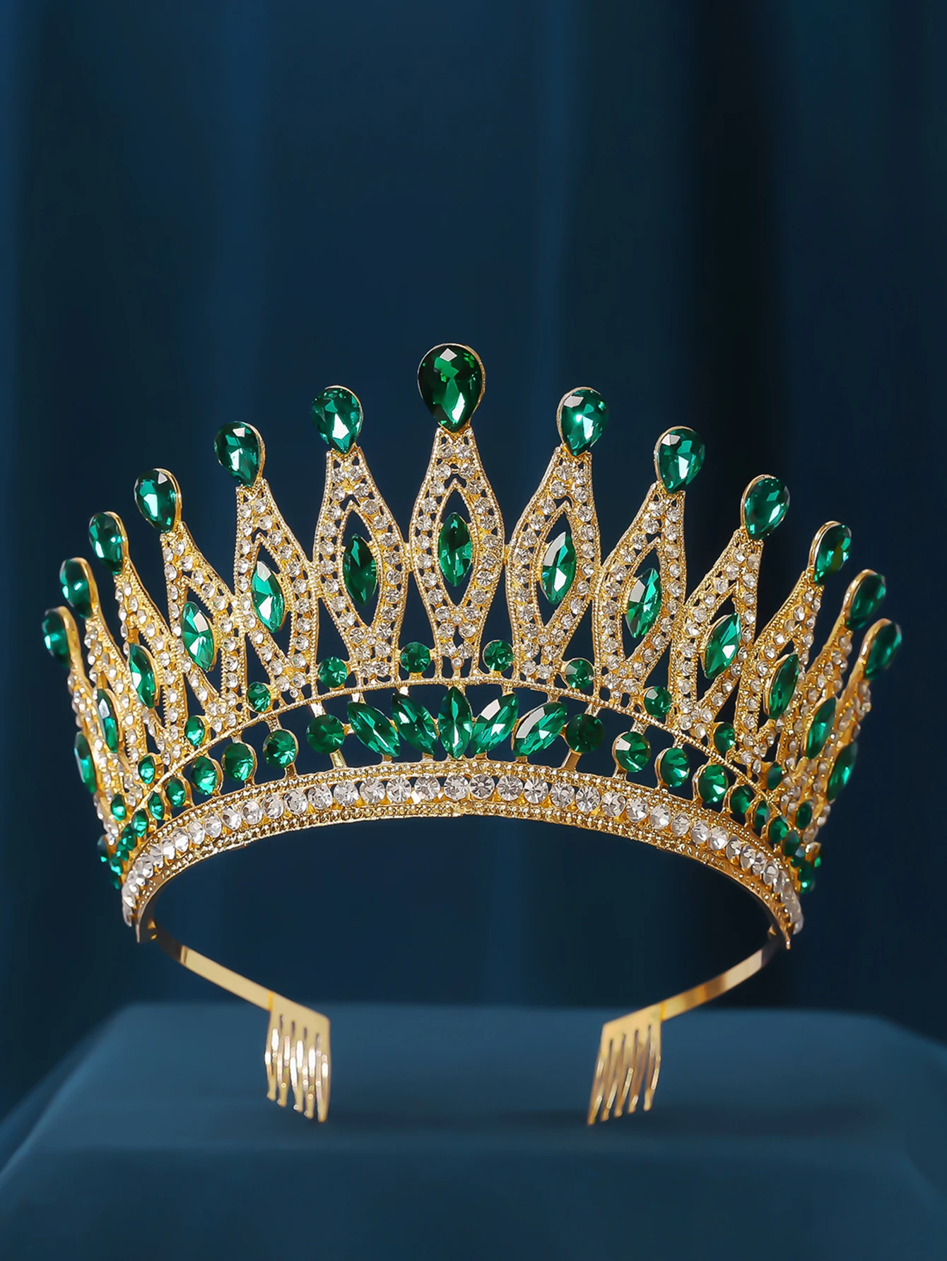 Tiara Crown for Women Girls, Wedding Tiara for Bride, Princess Hair Accessories for Birthday Prom Party Quinceanera