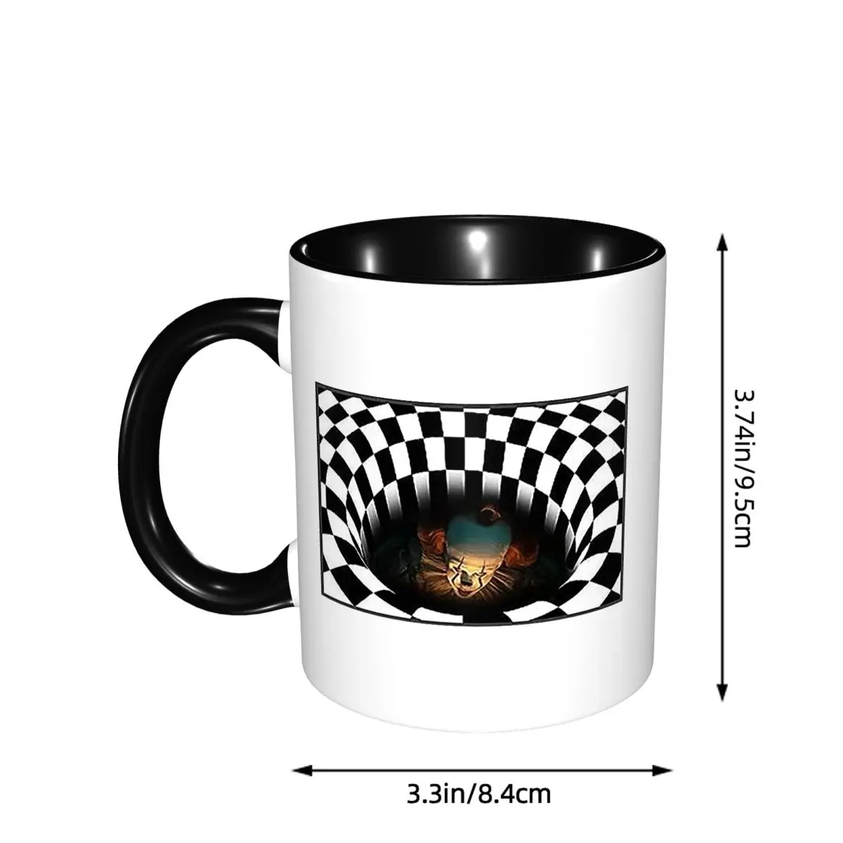 Halloween Welcome Horror Movie IT Pennywise Mug Funny Ceramic Coffee Cups Tea Mugs Milk Cup Drinkware Gifts for Friends
