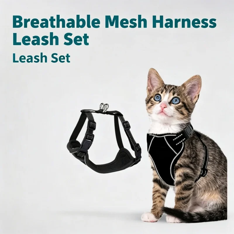 Small Animal Pet Supplies, Cat Harness, 