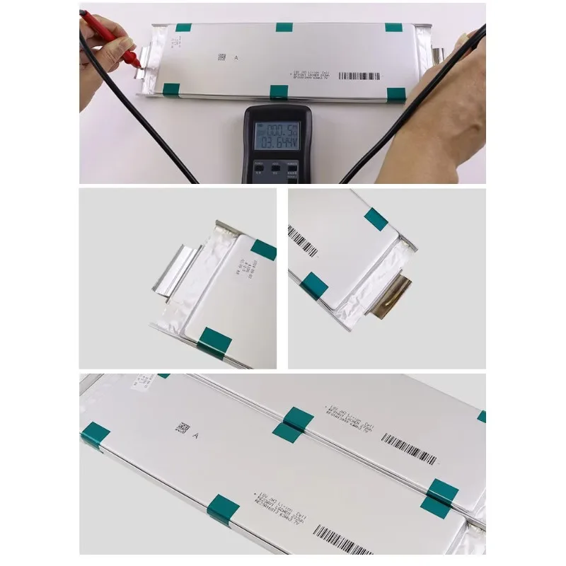 3.7V 50Ah 63Ah 73Ah P34 JH3 Pouch Lithium Polymer Battery Cell for E‑Bike Electric Golf Cart EV
