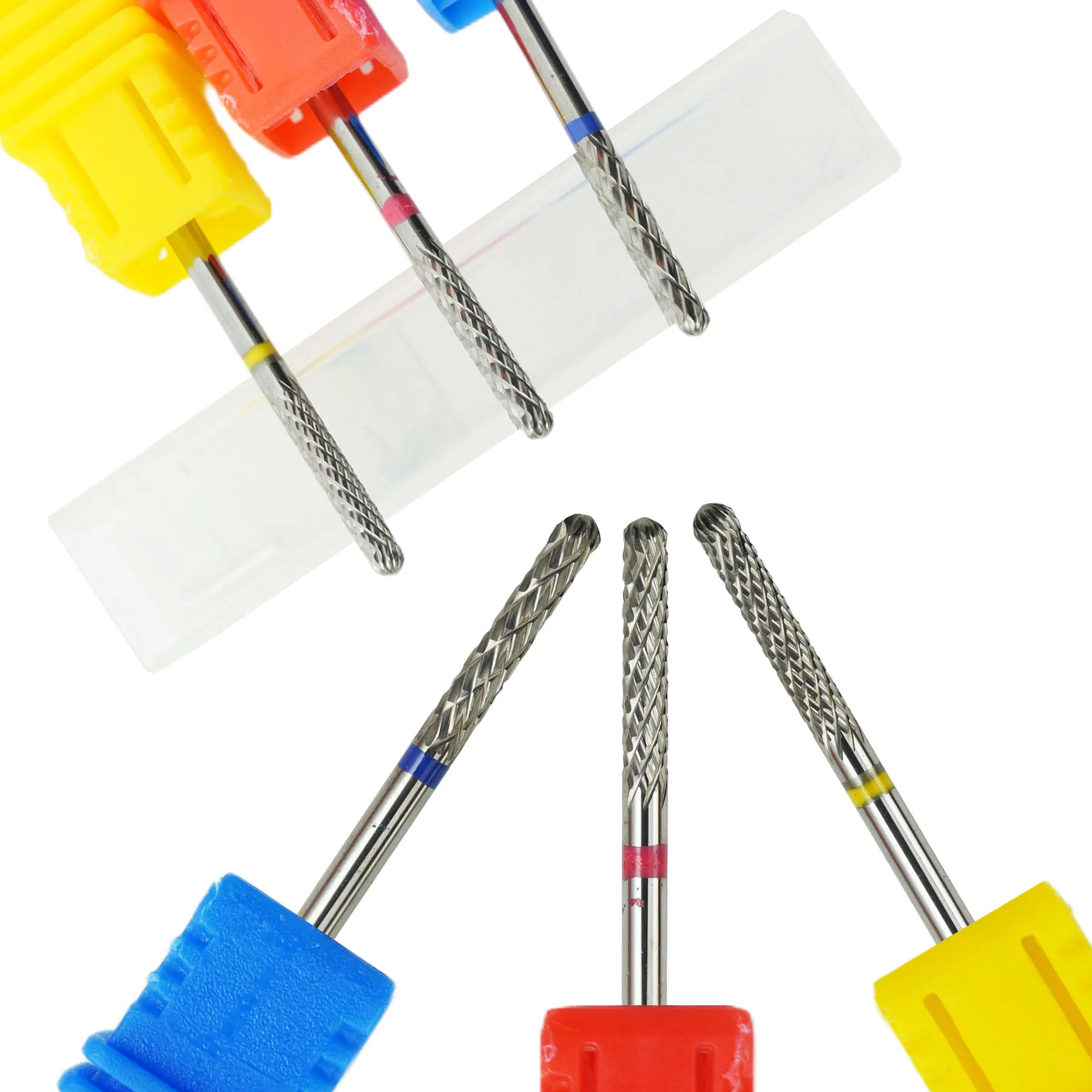 1pcs Carbide Milling Cutter Nail Drill Bits Electric Manicure Drills Pedicure Mill Bits Machine Files Nail Art accessories Tool