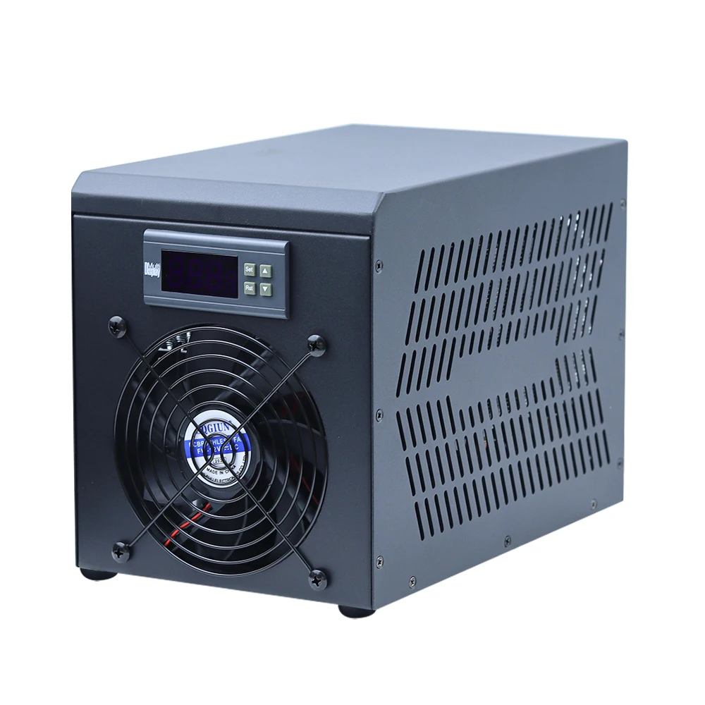 

Aquarium Water Chiller Cooler Warmer with Pump 32-212°F Temperature Setting Suitable for 16gal Water for Home Aquarium Fish