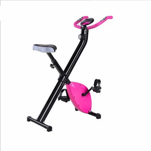 Indoor Folding Magnetic Exercise Bike Includes Adjustable Resistance fitness equipment for Home use