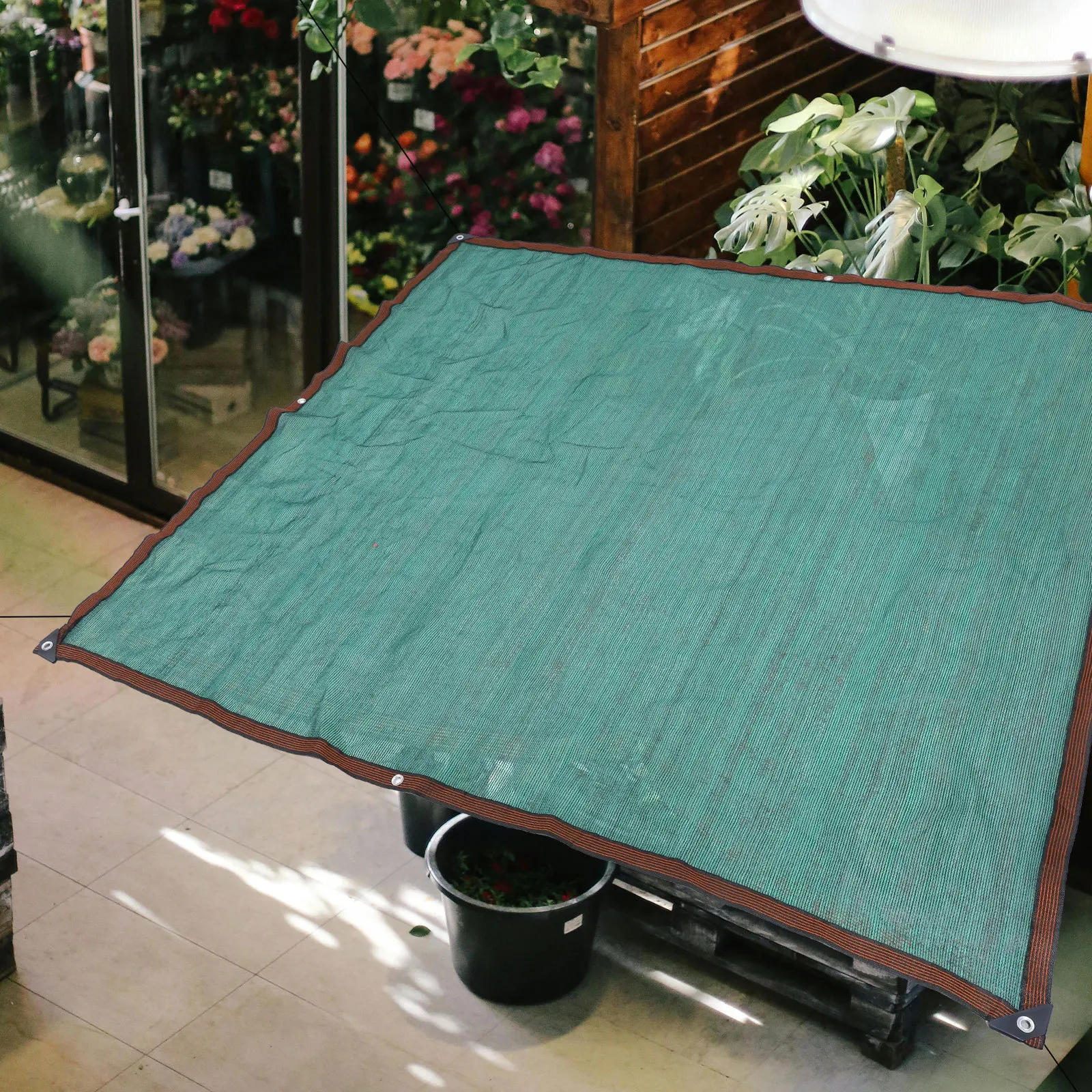 

Shade Cloth Large Pe Material Plant Sunshade Balcony Outdoor Tarps for Shade Garden Sun Block Cloth Shading Fabric