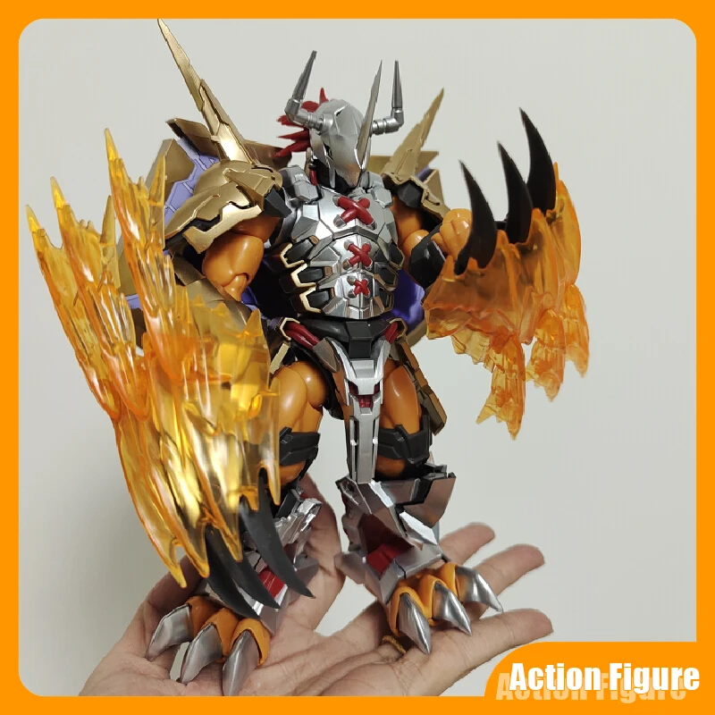 Frs Wargreymon Version améliorée avec des pièces d'effets spéciaux, Kit de modèle d'assemblage de figurines d'anime Digimon, cadeau de Festival de figurines d'action
