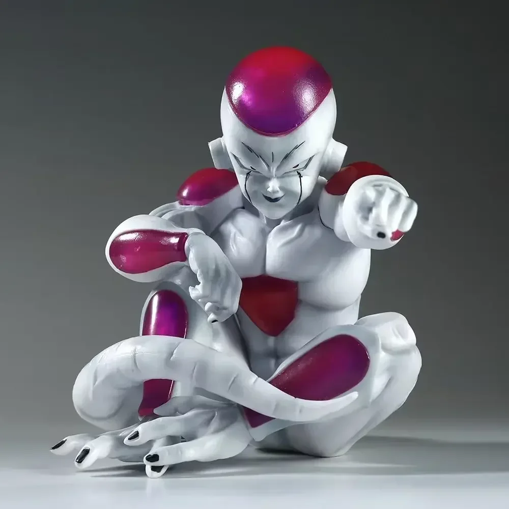 11CM Baru Ornamen Mobil Anime Dragon Ball Z Gambar Kelas Frieza Figur Aksi PVC Meja Ornamen Koleksi Model Boneka Mainan Hadiah