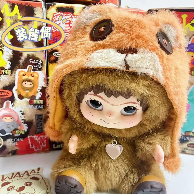 

Высокое качество, официальные подлинные Wakuku Mao Mao, модная серия для вечеринок, слепая коробка, высокое качество, милые фигурки, брелок, праздничные подарки