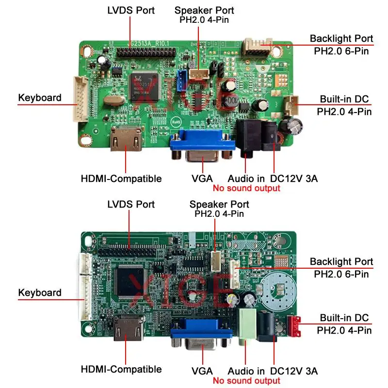 DIY Kit For LP133WH2-TLE1/TLF1/TLGA/TLL3 Laptop Matrix VGA HDMI-Compatible LVDS 40Pin 13.3
