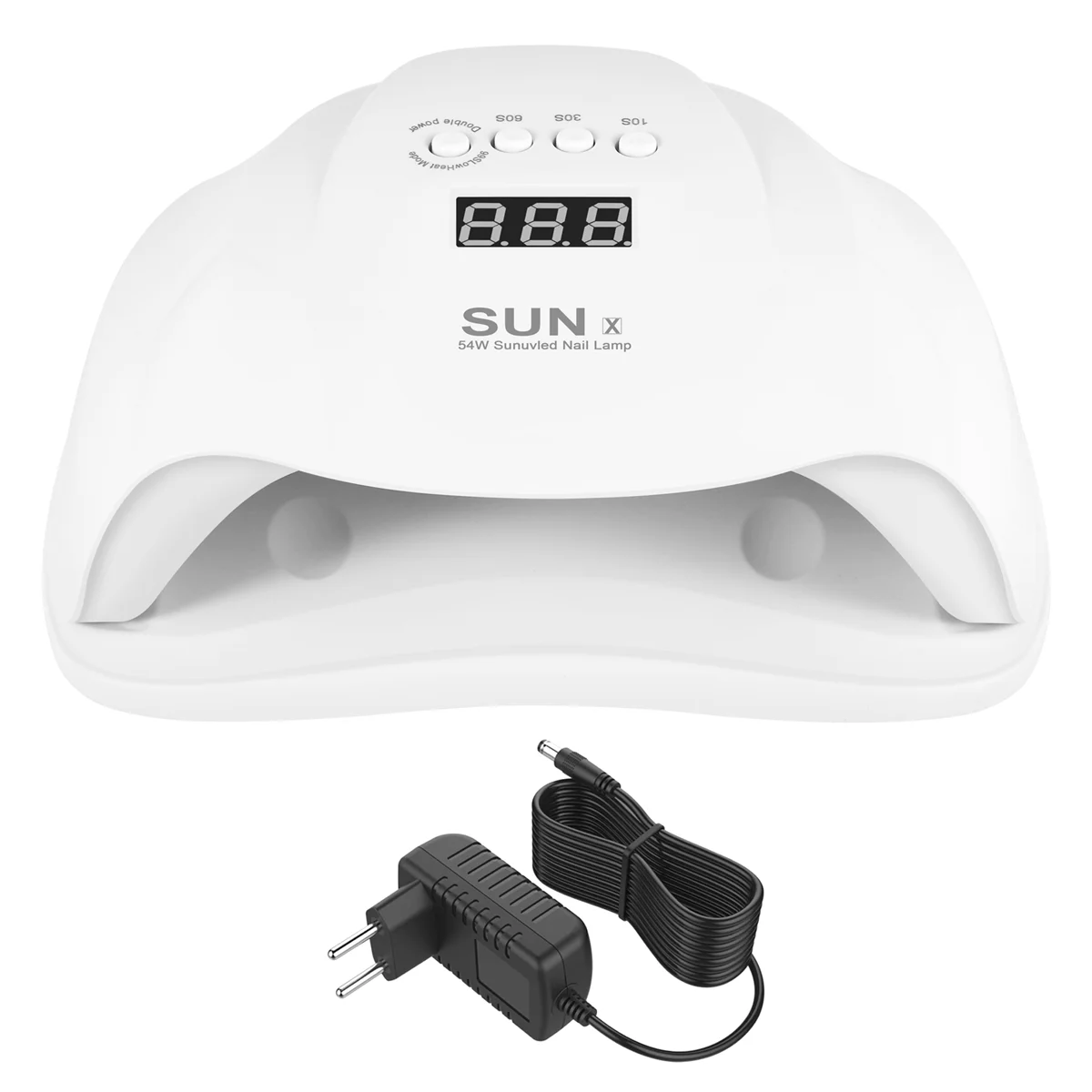 Máquina secadora de Gel para uñas Sun X 54 W, lámpara Led Uv para secador de uñas, máquina profesional de esmalte de luz blanca, secador rápido, herramientas de decoración de uñas E