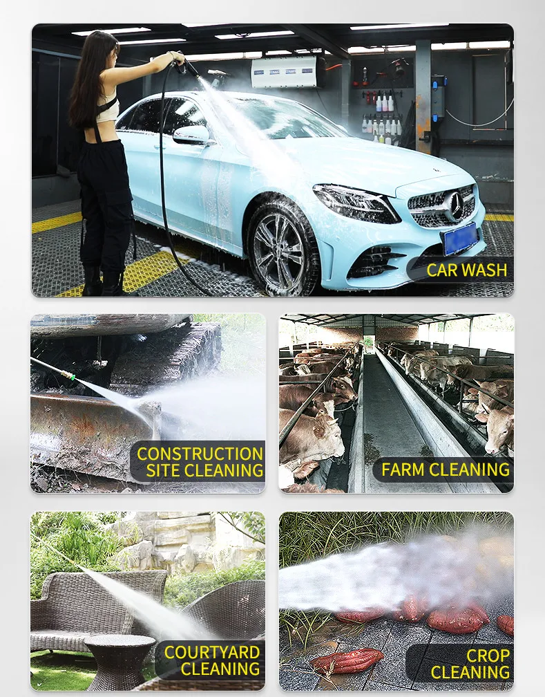Elektrische hogedrukreiniger Commerciële hogedrukreiniger Jet Autowasmachine binnen 4500 W 220 bar Max. druk van 220 V
