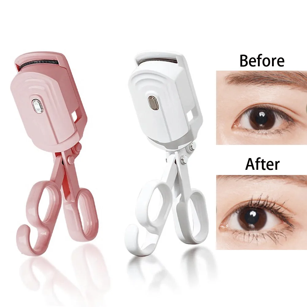 

Электрические щипцы для завивки ресниц с подогревом, долговечные щипцы для завивки ресниц, перезаряжаемые и многоразовые зажимы для ресниц с подогревом, автоматический инструмент