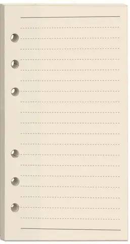 100 ark A5 A6 lösblad färgglatt ersättningspapper 100 g Daolin-påfyllningspapper innerbladslinje innerblad inuti papper brevpapper 8 best sales A6-påfyllningspapper - №2