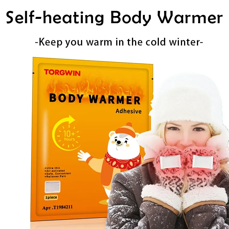 10/30pcs Disposable Warme sticks Self-heating Cold-proof Winter Outdoor Warming Abdomen Warming Patch Warm Body Patch