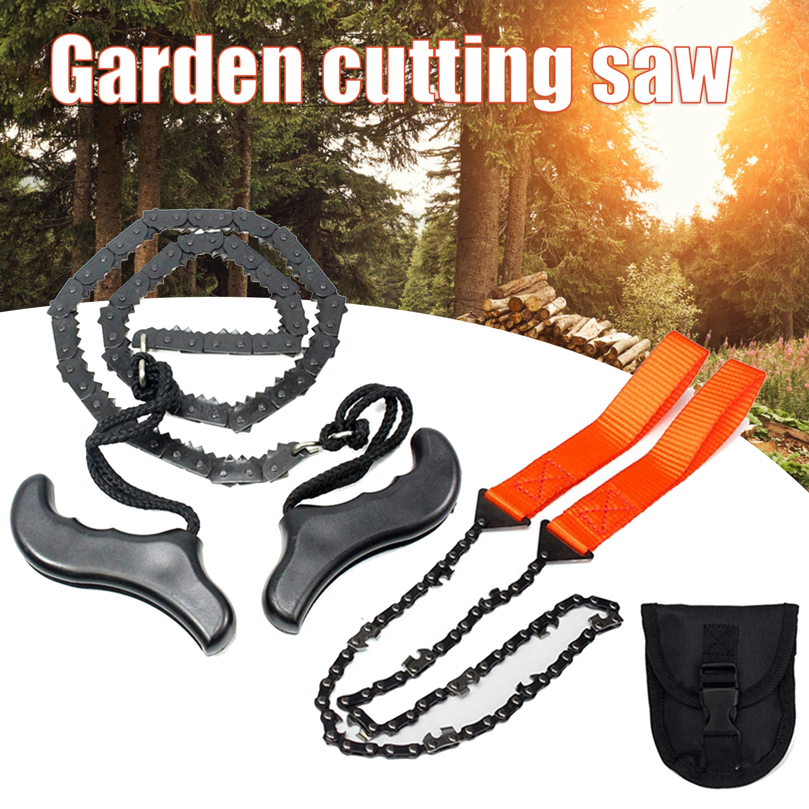 Portable Pocket Saw Practical Emergency Survival Gear Steel Wire Kits Travel Tools Outdoor Camping Hiking