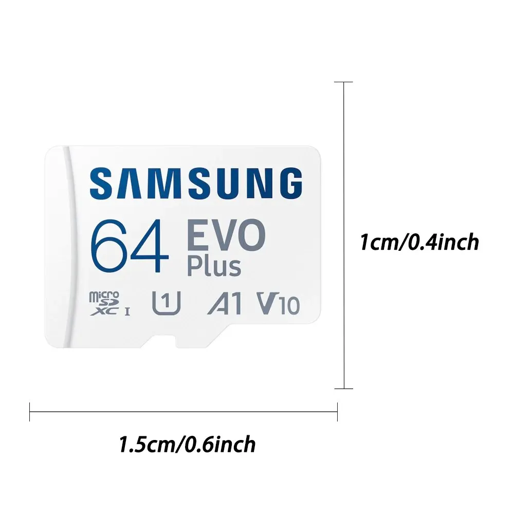 SAMSUNG EVO Plus Micro SD TF Card U1 C10 V10 A1 Micro SD/TF Card 64gb Flash Micro Card to Camera Memory Card Micro SD For Phone