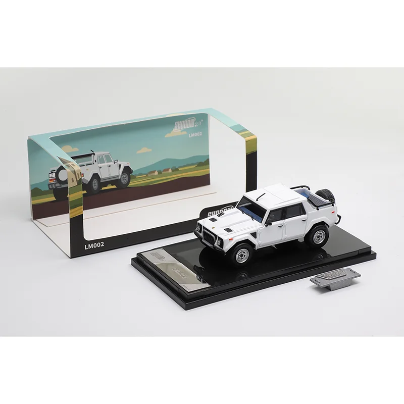 الظل برو 1:64 لامبورغيني LM002 شاحنة صغيرة سبيكة يموت يلقي نموذج سيارة مجموعة هدية