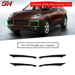 95850568540 95850568640 95850568545 95850568645 Middle Grille Decorative Strip for Porsche Cayenne 958.2 2015-2017
