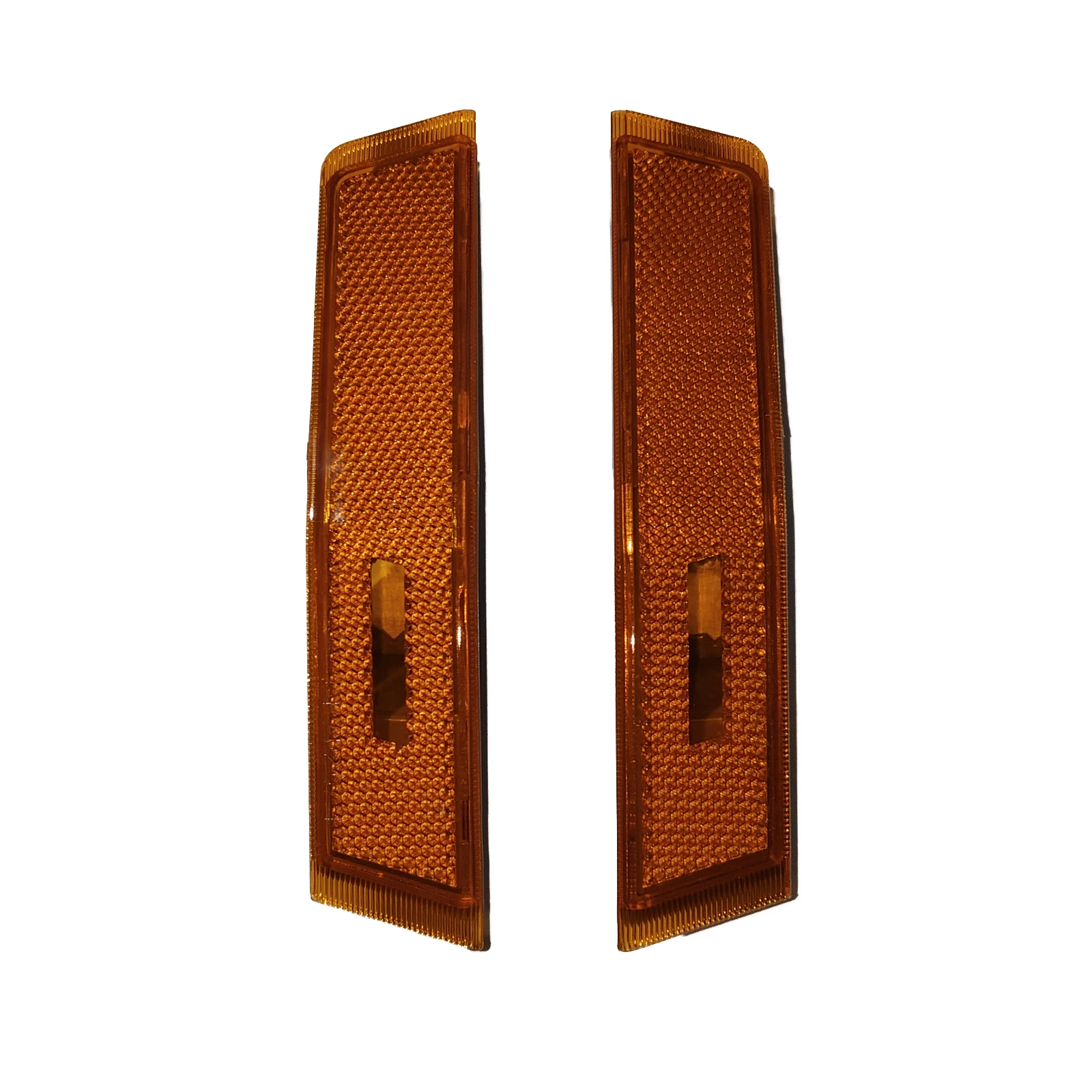 

2pcs Front Bumper Side Marker Light Reflector Without Bulb For Lincoln MKX 07-10 OEM Number 7A1Z-15A201-A, 7A1Z-15A201-B