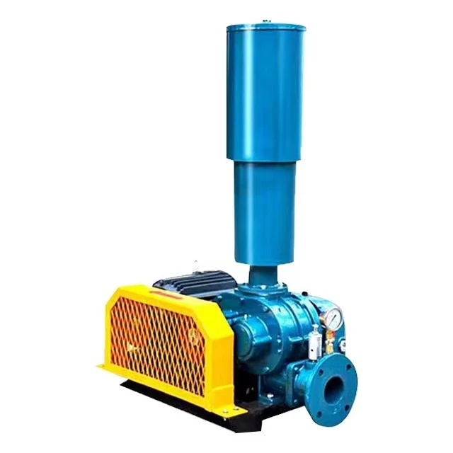 High Quality Fish Pond Roots Blower Vacuum Pump  Factory Efficient High Pressure 220V DC Electric Current Cast Iron OEM