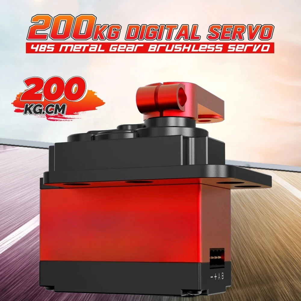 2025 Brushless Ultra Torque  200kg Magnetic Encoder RC Robotic Servo RS485 360 Degrees 485 Protocol for Industry