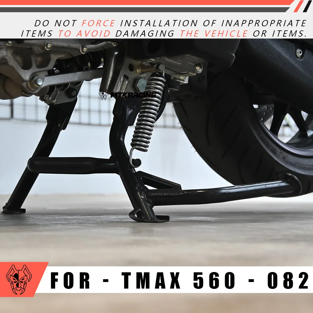 

MTKRACING For YAMAHA TMAX 560 2022-2025 Motorcycle Center Kickstand Stand Holder Support Parking Centerstand