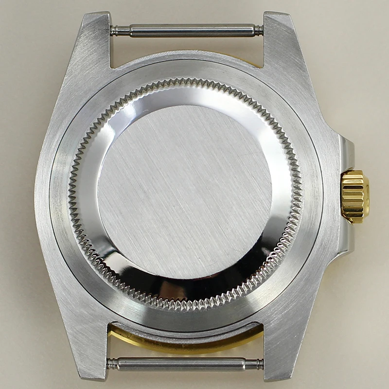 40mm SUB Watch Case With Sapphire Crystal Water Resistant For Seiko NH35 NH34 NH36 NH38 Miyota 8215 ETA2824 Movement 28.5mm Dial