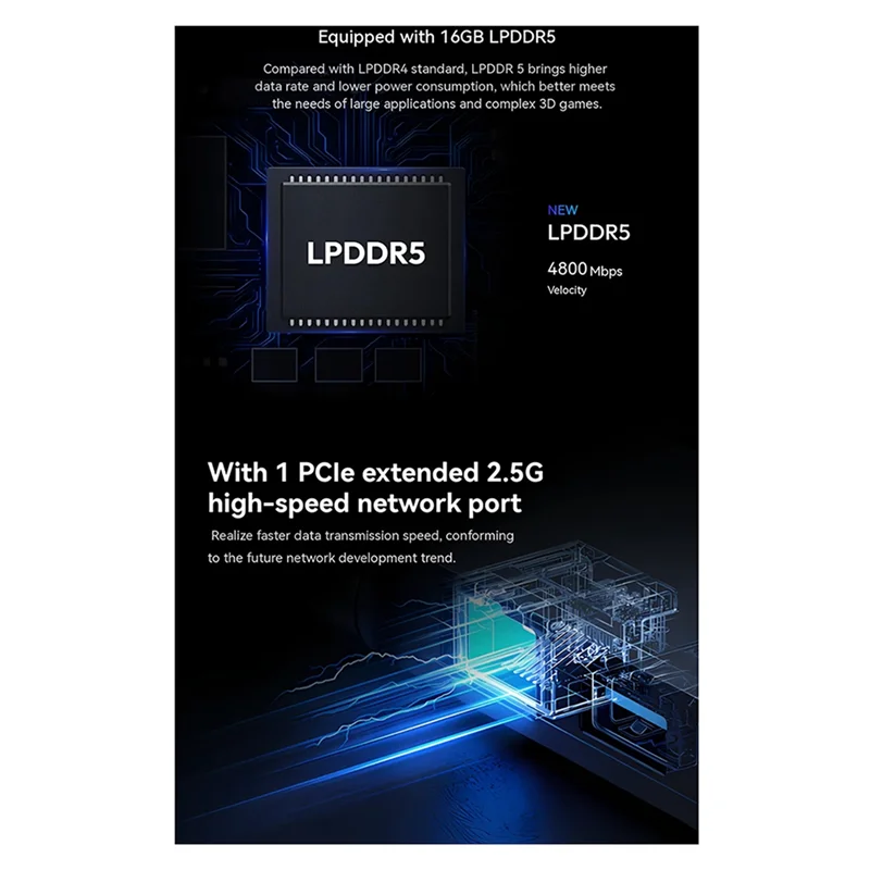 

AP-For Orange Pi 5 Ultra For Android 12 Running DDR5 Ram RK3588 Wifi+ BT M2 SSD 6TOPS NPU Ultra Mini PC Single Board Computer