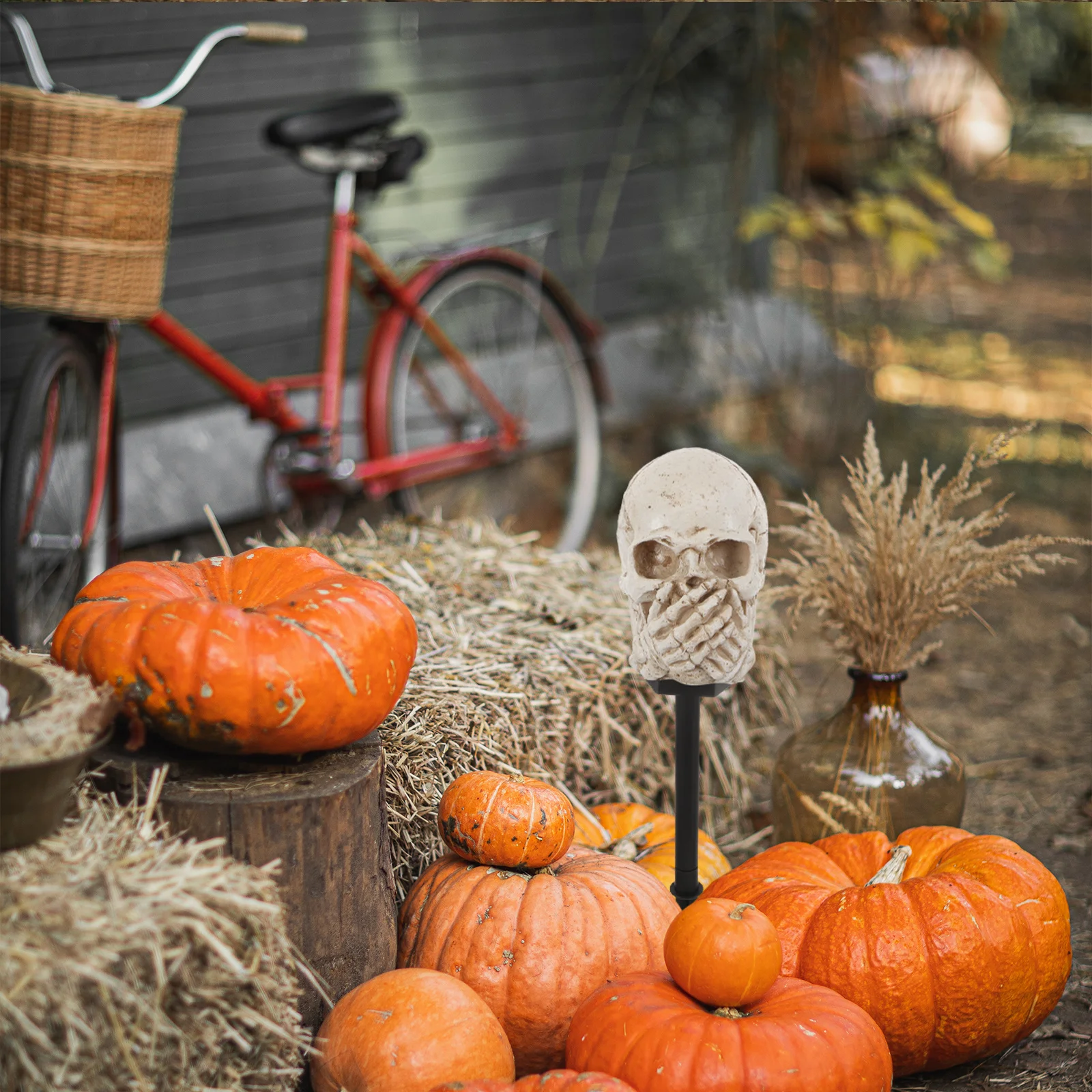 

Lamp Halloween Solar Light Outdoor Decorations Walkway Lights Garden Landscape