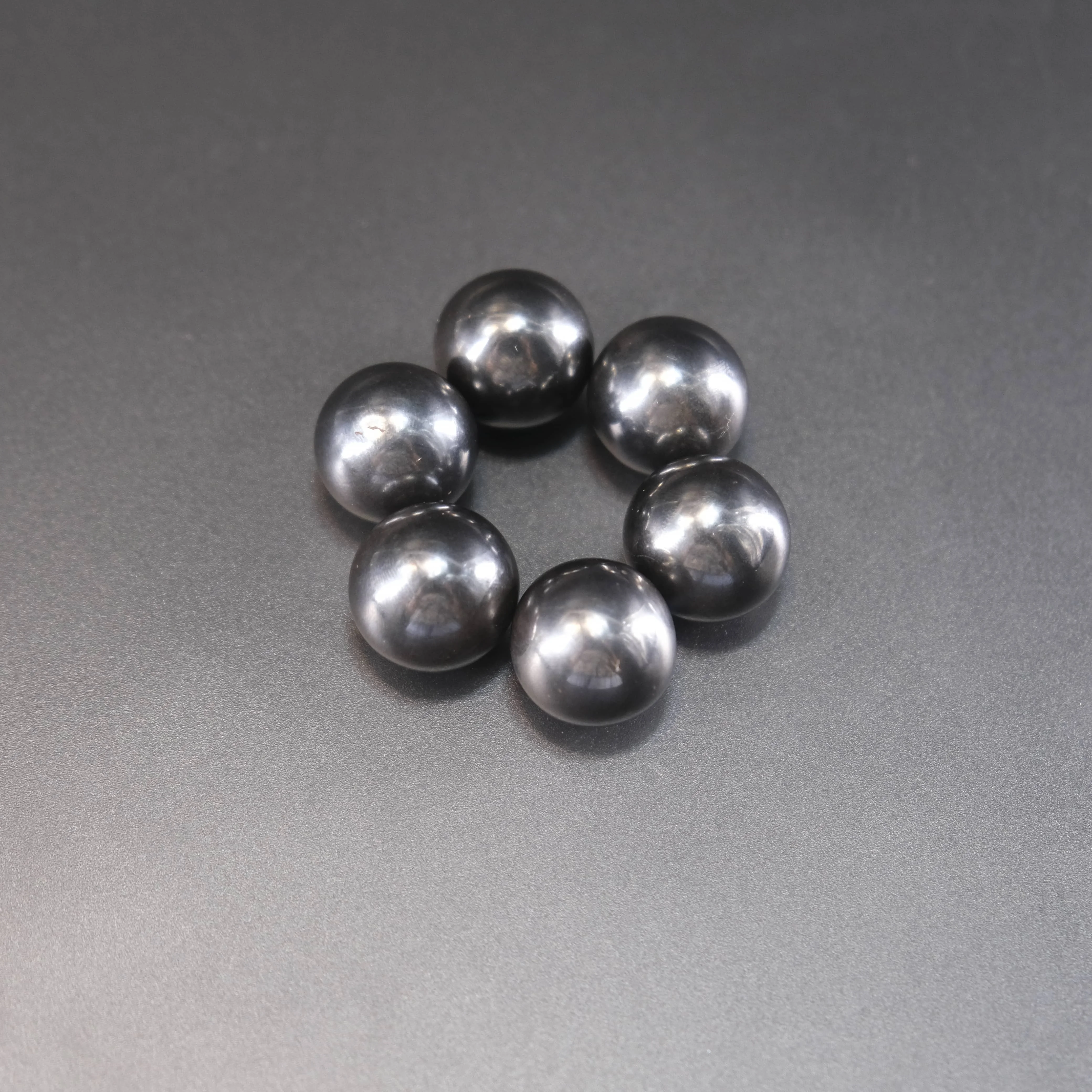 ROUND Black Polished Magnetic Spherical Fridge Magnets With Health Care Magnetic Beads For Decompression And Sound Magnet