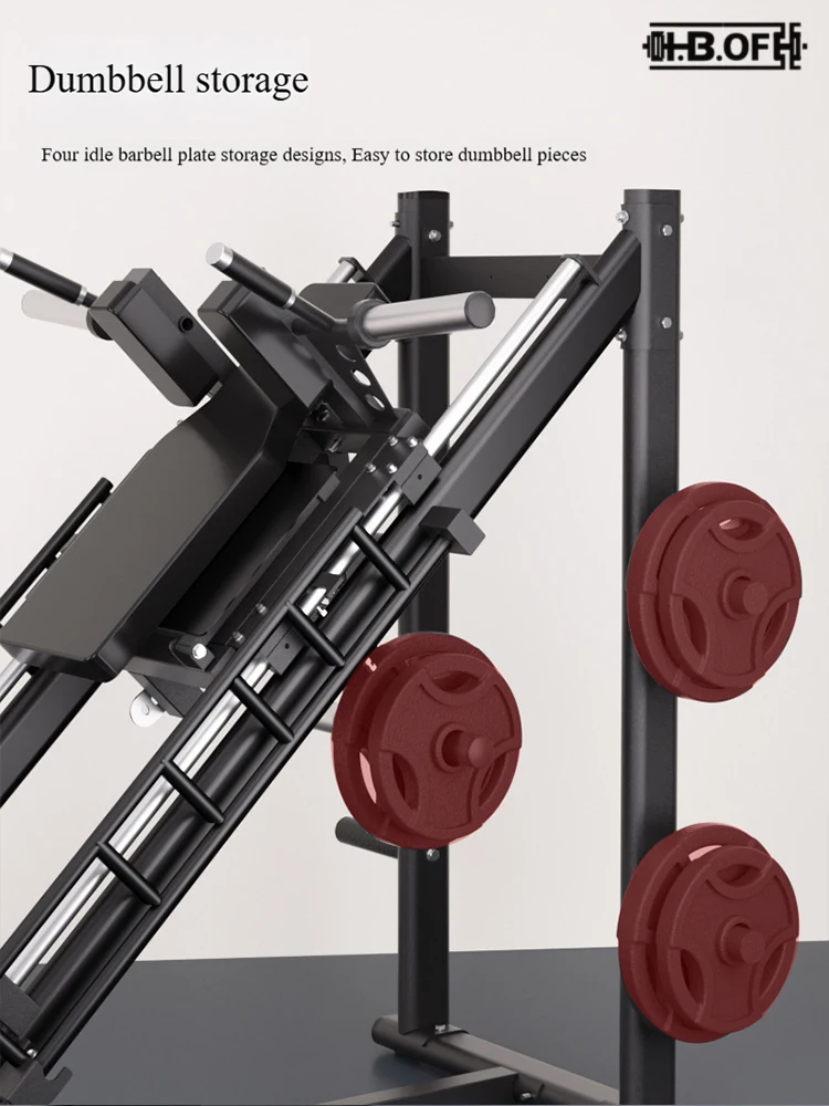 Huck Reverse Kicking Machine Multi functional Aerobic Training Machine 45 degree Squatting Machine Leg Strength Fit Equipment