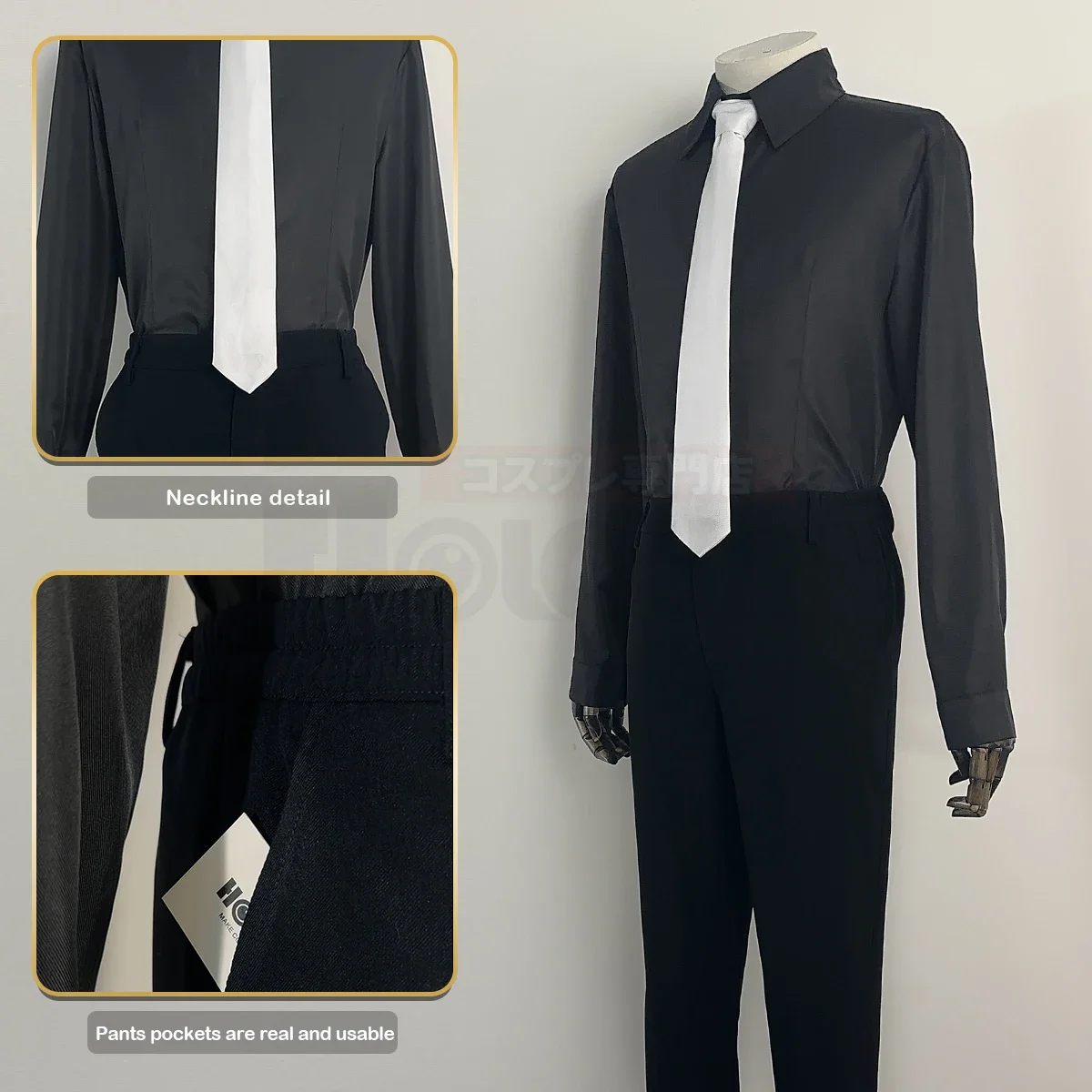 Cosplay Mashle Anime Abel Walker Abyss Razor Word Milano Olore Anser Cosplay Costume Cloak Pants Magia Lupus Academy Uniform