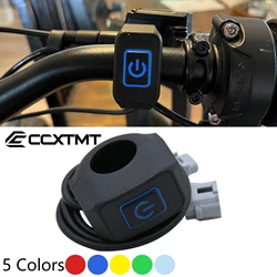 Motorcycle Headlight Switch Modified Control LED Light 22mm For Surron Light Bee X / S For TALARIA STING Electric Bike Parts