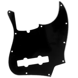 Musiclily Pro 5-String 10-Hole Contemporary J Bass Pickguard for Fender American Jazz Bass