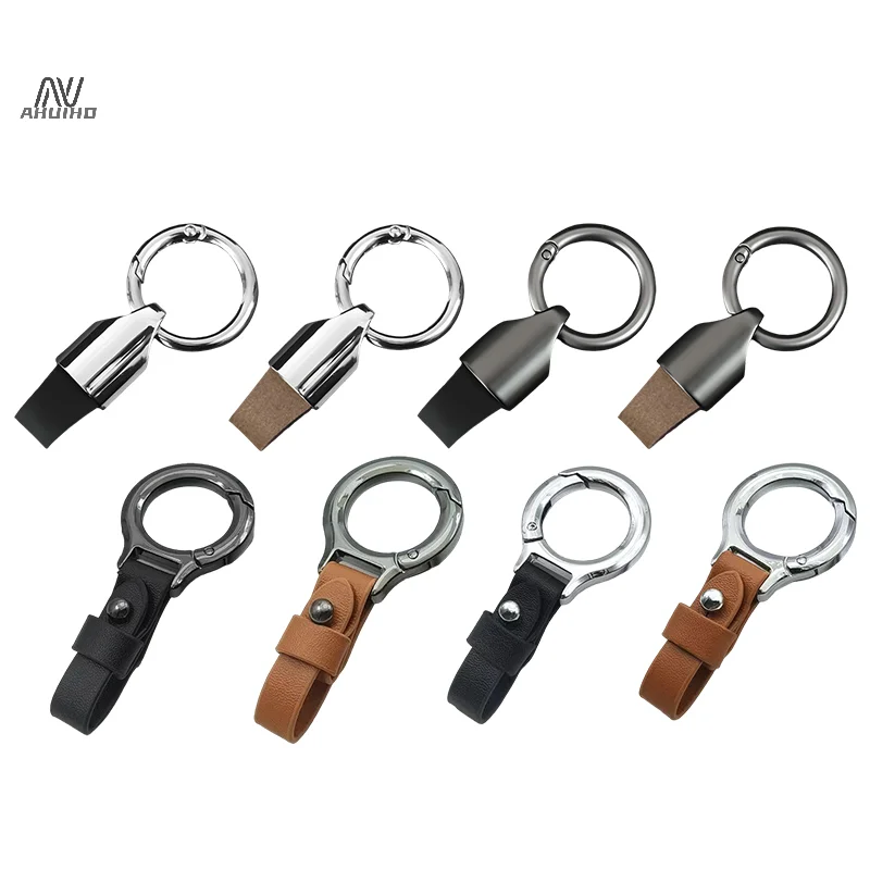 Car Key Chain Pendant Men And Women Personality Creative High-end Simple Waist Hanging Car Chain Ring Pendant Anti-scratch Wear