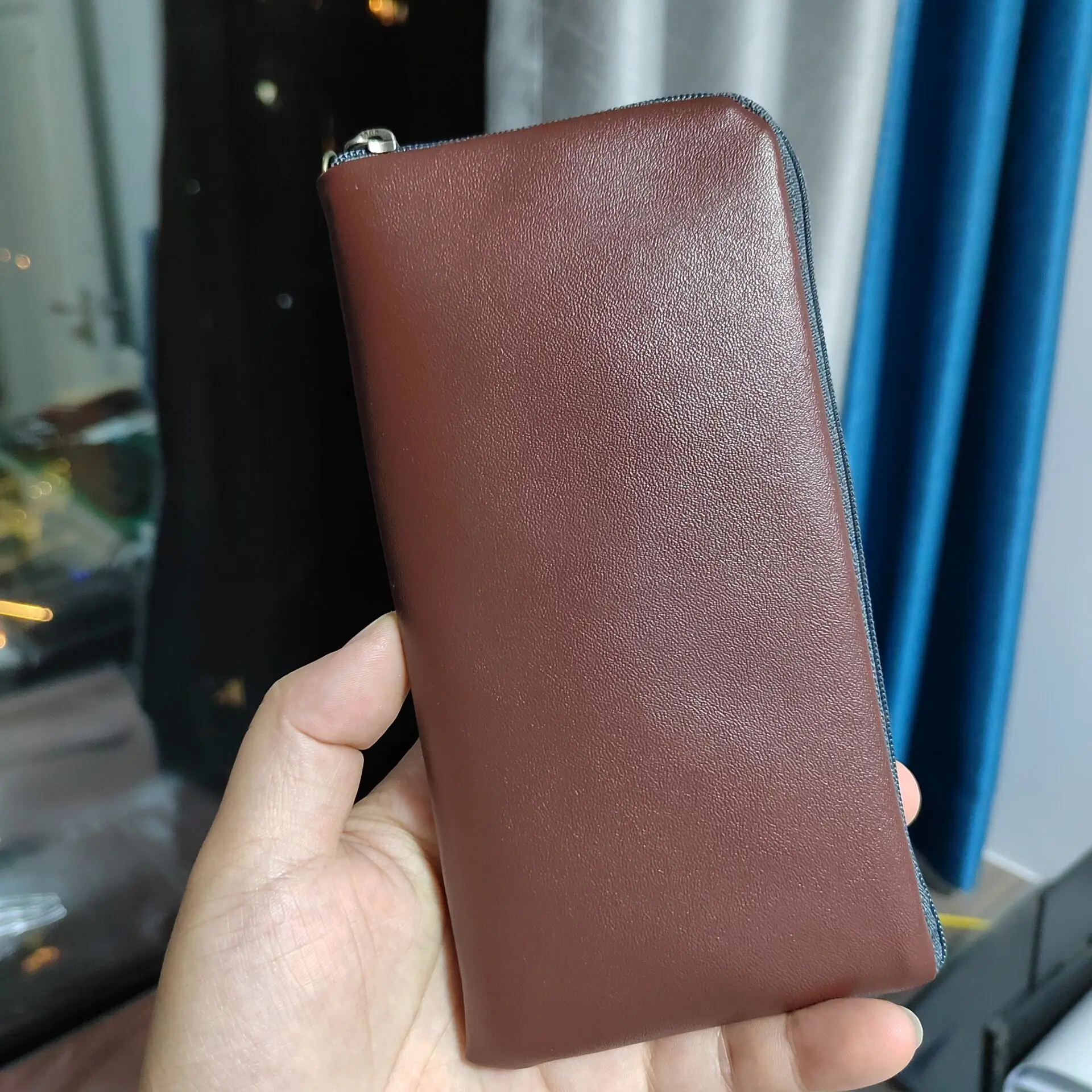 FSSOBOTLUN لابل آيفون 13 برو ماكس 6.7 سستة معلقة الألياف الجلد حقيبة جلدية سيليكون حافظة لهاتف آيفون 12 برو ماكس #2