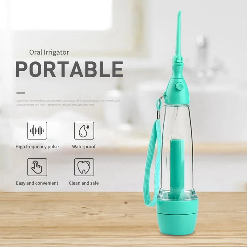 Oral Irrigator Teeth Cleaner Flossing Machine Jet Mouthwasher For Home And Travel Portable Oral Irrigator Clean