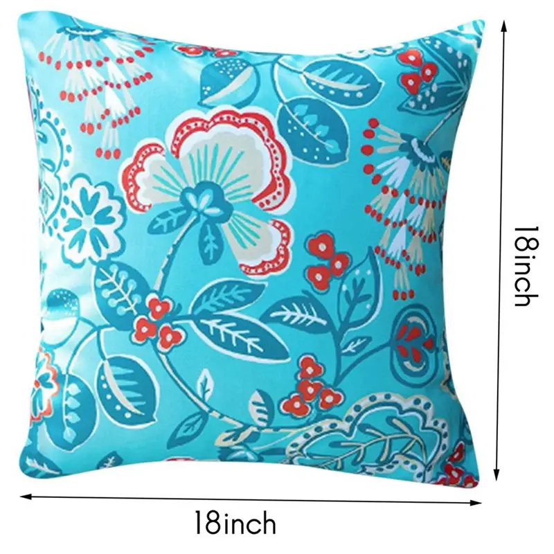 2025 حزمة جديدة من 4 أغطية وسائد مقاومة للماء خارجية 18X18 نمط لطيف حديث ديكور مربع في الهواء الطلق رمي أغطية وسائد