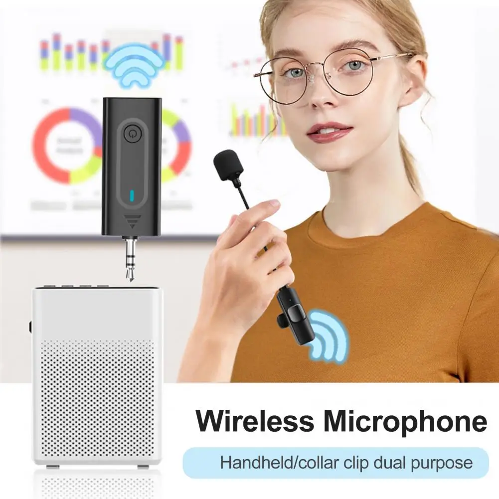 2.4G Wireless Microphone Headset Microphone Sweatproof Plug And Play Instructor Teaching Laptop Speaker Handheld Mini Microphone