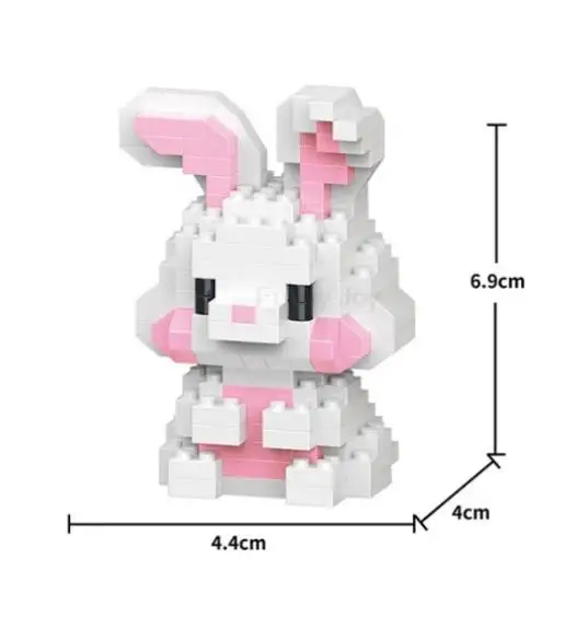 Insecten Micro Dieren Huisdieren Katten Hond Bouwstenen 3D Diamantmodel BIJEN Slak Stenen Stad Bouwspeelgoed voor Kinderen Kindercadeau
