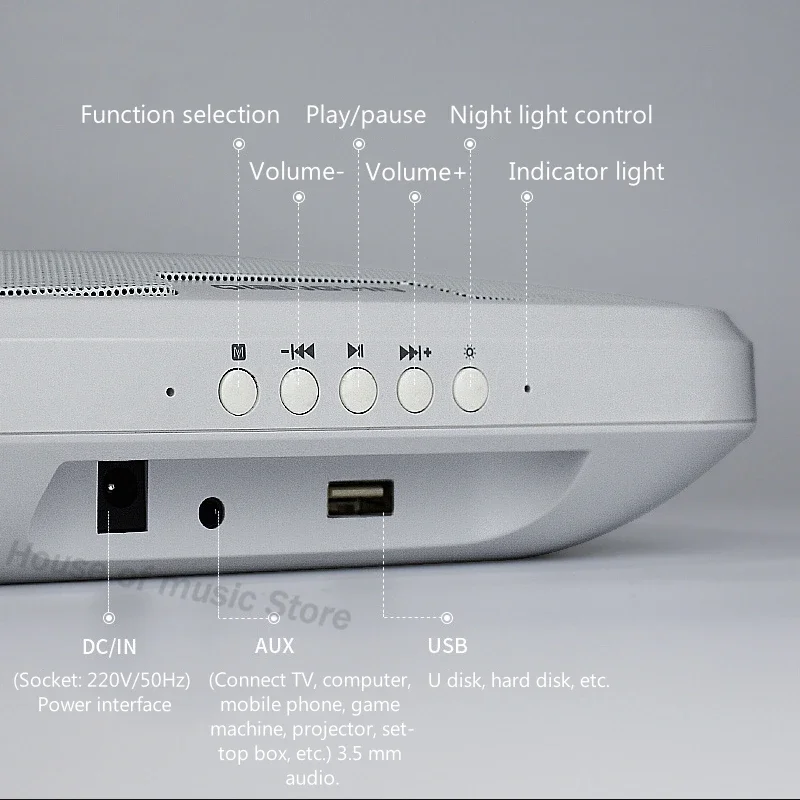 Home Wall-mounted Bluetooth Audio Shop Dedicated Hi-fi Surround Sound Computer Living Room Speaker Multiple Synchronization Play