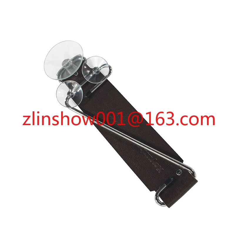 

Guitar Z-shaped guitar holder with genuine leather and stainless steel bracket accessories, replacing footstool