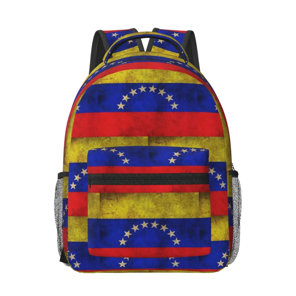 

Venezuela Flag Woman Backpacks Boys Girls Bookbag Waterproof Children School Bags Portability Travel Rucksack Shoulder Bag