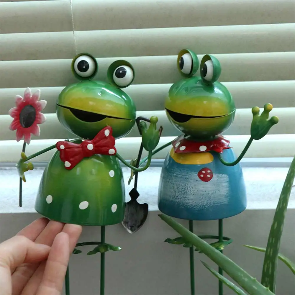 

Садовый декор, металлическая статуя лягушки, креативное искусство, 3D фигурка лягушки, забавные милые миниатюры животных, скульптура на открытом воздухе
