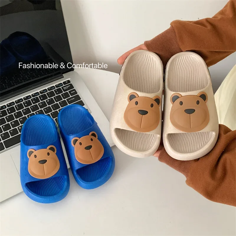 Pantofole per bambini scarpe per ragazzi bambino simpatico cartone animato bagno pantofole antiscivolo bambini estate bambino scarpe per bambini per