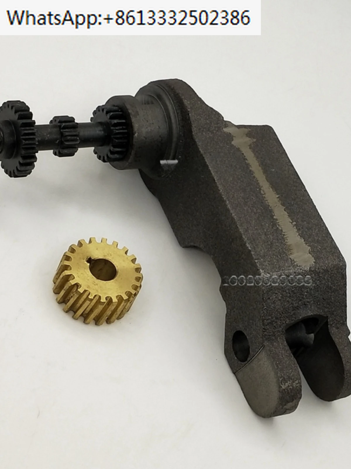 Milling machine worm gear rocking seat automatic feed turbine bracket copper gear mouse frame rocking seat copper turbine